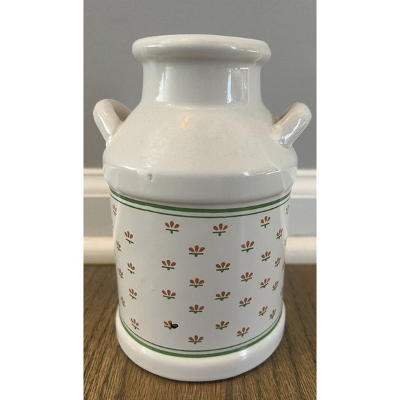 FARMHOUSE Vintage‎ Ceramic Milk Jug/Utensil Holder/Vase. Pig Piggy - Picture 3 of 6